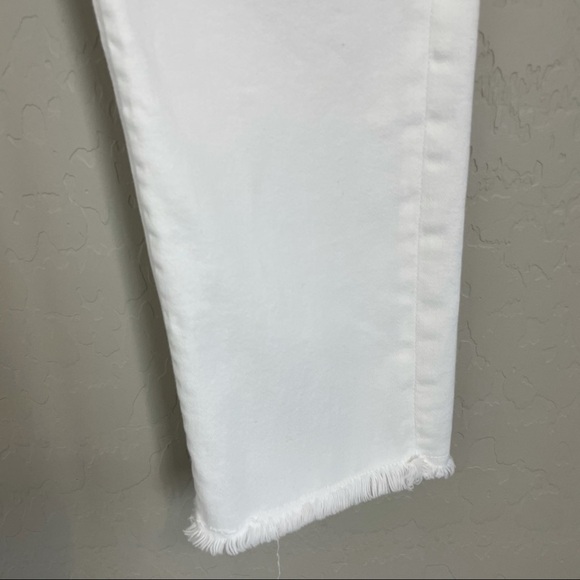 RtA | White Raw Hem Skinny Jeans Size 26 - Picture 4 of 8